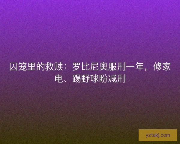 囚笼里的救赎：罗比尼奥服刑一年，修家电、踢野球盼减刑